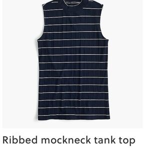 J. Crew Ribbed Modern Mock Neck